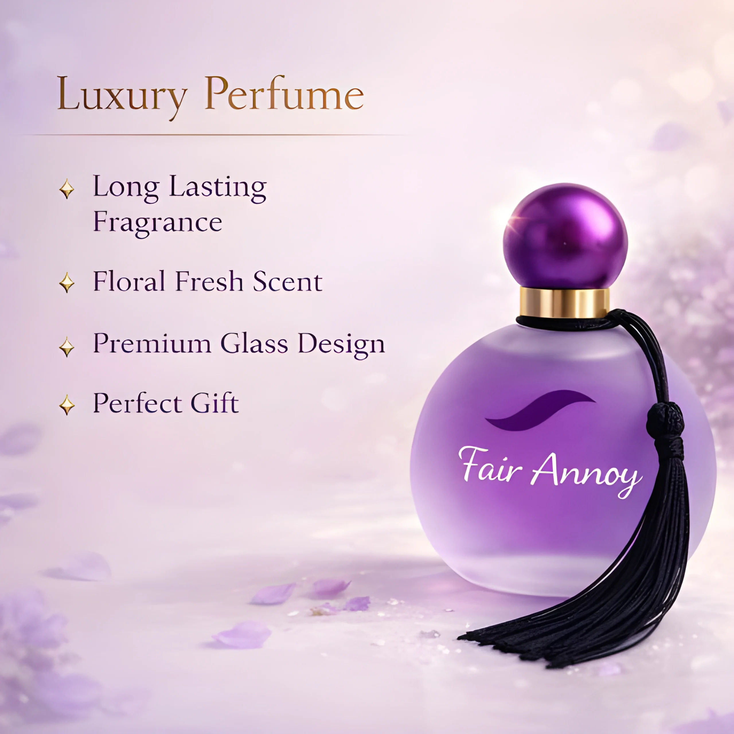 fair annoy women’s perfume 50ml long lasting floral & vanilla fragrance fair annoy women’s perfume 50ml long lasting floral & vanilla fragrance