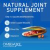 omegaxl joint & muscle support softgels – green lipped mussel oil