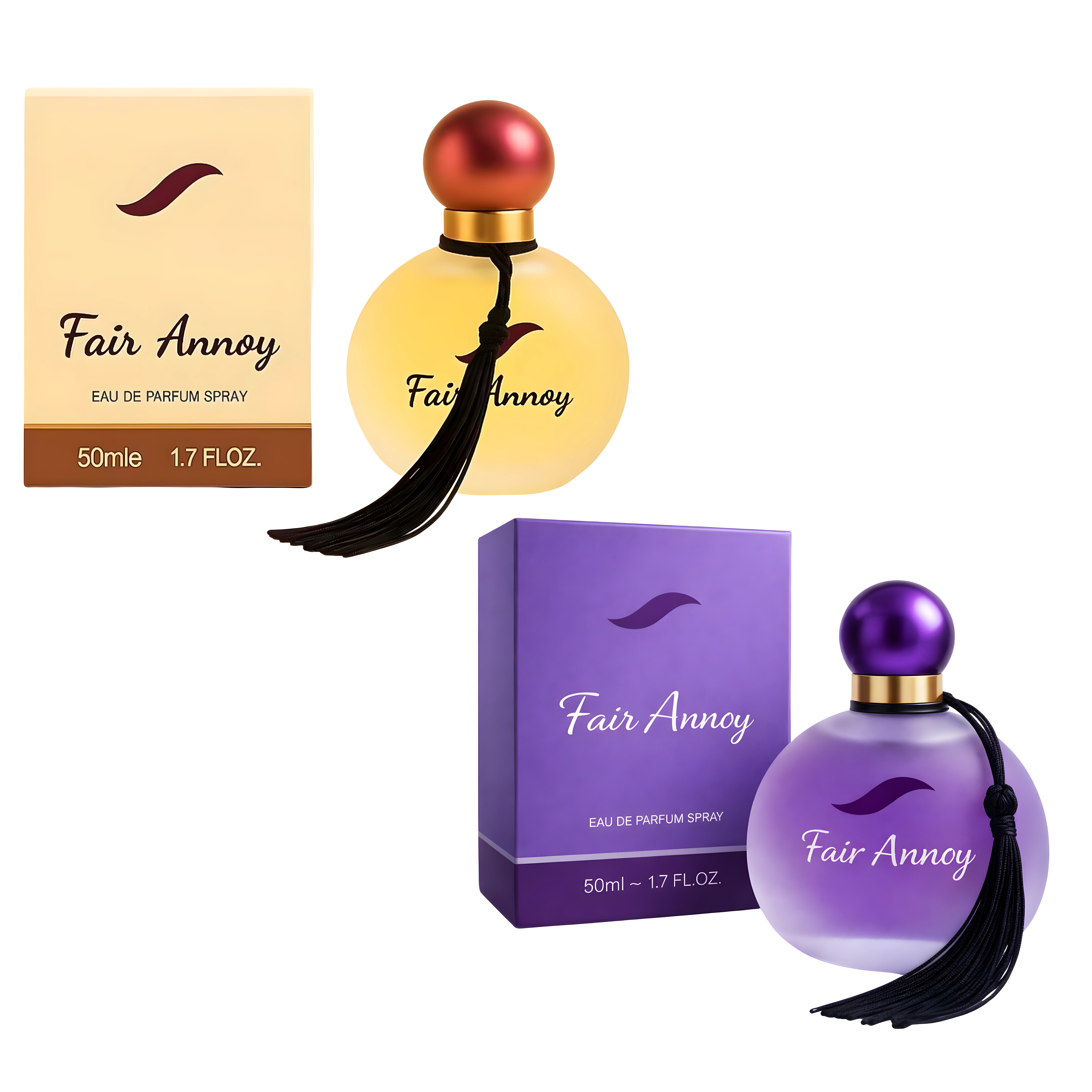 fair annoy elegant floral & floral vanilla women’s perfume 2x50ml long lasting eau de parfum
